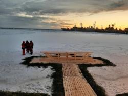 Крещенское купание в Кронштадте: 18 и 19 января