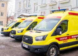 В отделение скорой помощи Кронштадта поступило четыре новых автомобиля