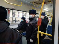 Начались проверки по соблюдению масочного режима в общественном транспорте