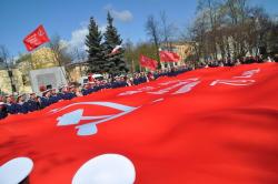 Кронштадт встретил участников автопробега, стартовавшего в Севастополе